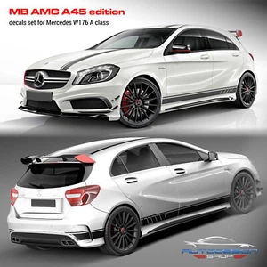 Mercedes W176 Classe A AMG A45 édition 1 style rayures graphiques - Photo 1/2