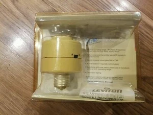 Leviton 6699-I Decora Schalter/Steckdose Kit jeder Standort kabellos elfenbein - Bild 1 von 1