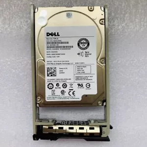 Dell 2RR9T 02RR9T Seagate ST900MM0006 900GB 10K 2.5" SAS 6Gbps HDD W Tray - Picture 1 of 6