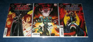 CABALLERO NEGRO #1 variante 1er juego de impresión A B C REY EN NEGRO KIB MARVEL 2021 SAIZ - Imagen 1 de 1