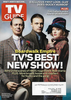 TV Guide Magazine October 18-24 2010 Steve Buscemi Michael Pitt Boardwalk Empire - Image 1 of 2