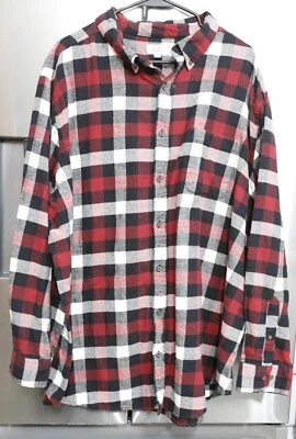 Croft & Barrow 3XB Men Shirt Big & Tall Checkered Long Sleeve Flannel  - Image 1 of 2