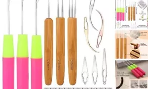 Dreadlock Crochet Needle, 3 PCS Latch Hook Crochet Needle and 0.5mm without bag - Picture 1 of 8