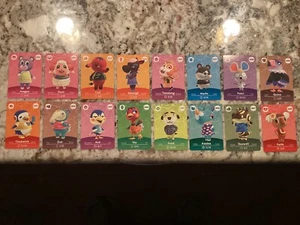 16 verschiedene Serien 5 Mint Animal Crossing Amiibo Karten. Das sind je 0,38 Cent! - Bild 1 von 4
