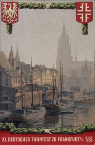 Wappen Künstler Ak Söhngen, Frankfurt am Main, XI. Deutsches... - 4563993 - Picture 1 of 2