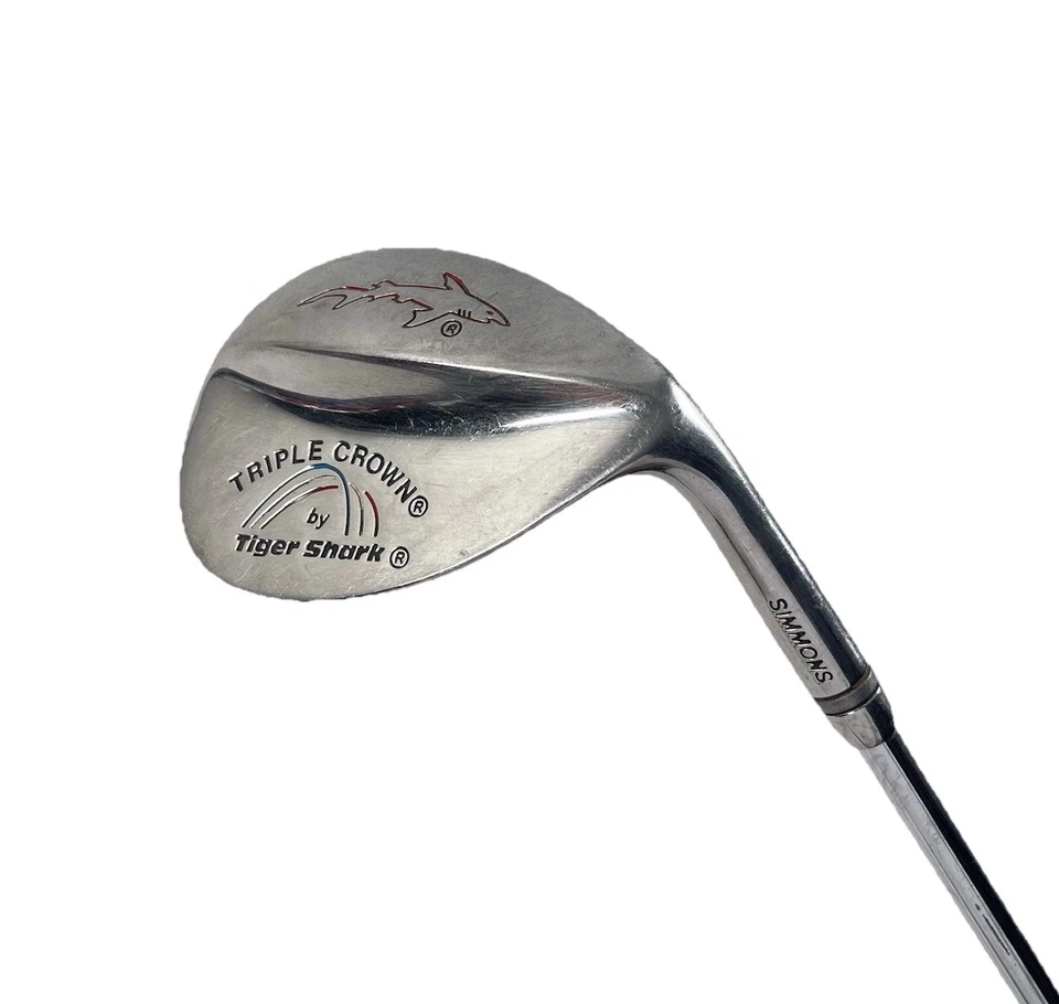 Tiger Shark Triple Crown Wedge Simmons Steel Shaft 35.5" RH Needs New Grip - Image 1 of 4