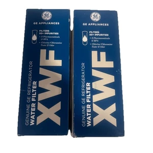 General Electric XWF Refrigerator Water Filter - White 2 Pack Sealed - Picture 1 of 5