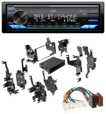 JVC Bluetooth DAB USB MP3 Autoradio für Toyota RAV-4 Celica MR2 Spyder bis 05 - Bild 1 von 4