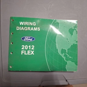 2012 Ford Flex Wiring Diagram Manual Electrical Book OEM Factory FCS-15107-12 - Picture 1 of 5