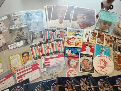 Lote de colección de los Rojos de Cincinnati fotos de banco de rosas bolas monedas únicas 🔥🔥🔥🔥🔥 Foto 1 de 4