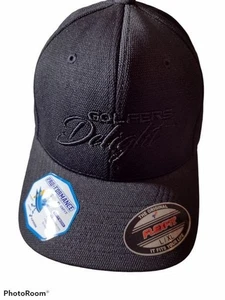The Original FlexFit - Golfers Delight Black L/XL Fitted Cap - Bild 1 von 1