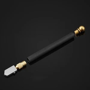 Glass Cutter Cutter Cutters Grip Lubricated Blade High Quality Portable - Picture 1 of 7