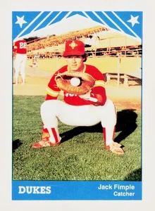 1983 TCMA Albuquerque Dukes #11 Jack Fimple Albuquerque Dukes - Picture 1 of 2