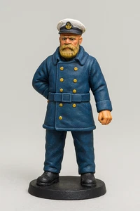 TG63 – Weathered Sea Captain Classic Scale Model Figure - Picture 1 of 26