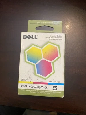 Dell Ink Cartridge Set Black for J5566, J5567, 5 Series Genuine, Sealed, New - Image 1 of 3