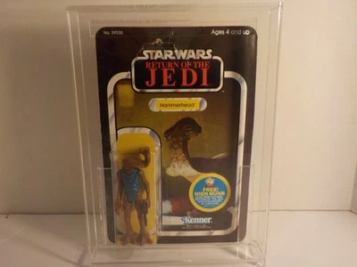 LS Vintage 1983 Star Wars Hammerhead ROTJ 48 espalda Kenner RARO D Nien Nunb oferta Foto 1 de 4