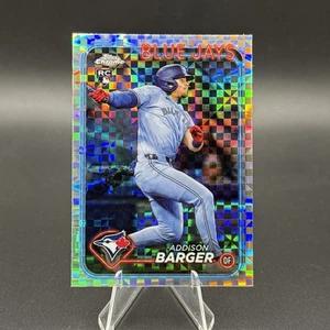 2024 Topps Chrome Update Series X-Fractor Rookie RC #USC159 Addison Barger - Foto 1 di 2