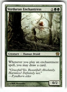 Verduran Enchantress 9th Edition 279 Near Mint - Picture 1 of 2