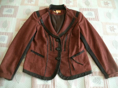 BIBA Jacke 42,Jacket,Blazer,Ganzjahr,Wollmix,Büro,Business,NEUwertig - Bild 1 von 4