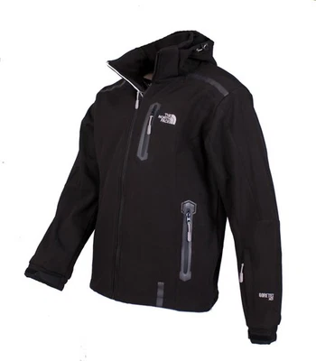 The North Face Men's Gore-Tex Softshell Jacket Black Waterproof Size : M & L Foto 1 de 4