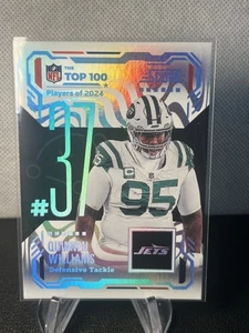 2025 Score Quinnen Williams Top 100 Football #37 Case Hit SSP New York Jets - Bild 1 von 2