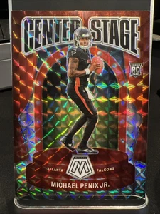 Mosaico Panini 2024 Michael Penix Jr. escenario central mosaico plateado #10 Falcons radiocontrol - Imagen 1 de 4