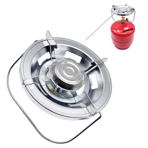 Practical Furnace Head Camping Stove High Strength Iron Liquefied Gas Top - Picture 1 of 12