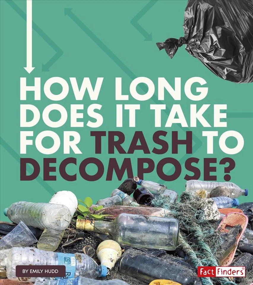 How Long Does It Take for Trash to Decompose? by Emily Hudd (English) Hardcover  - Image 1 of 1