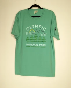 Grafikshirt Größe M Olympic National Park Gimme The Trees And A Breeze - Bild 1 von 5