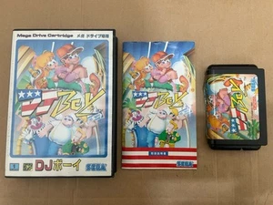 Sega Mega Drive DJ Boy Boxed CIB Japanese Version Tested Fast Despatch Next Day - Picture 1 of 24
