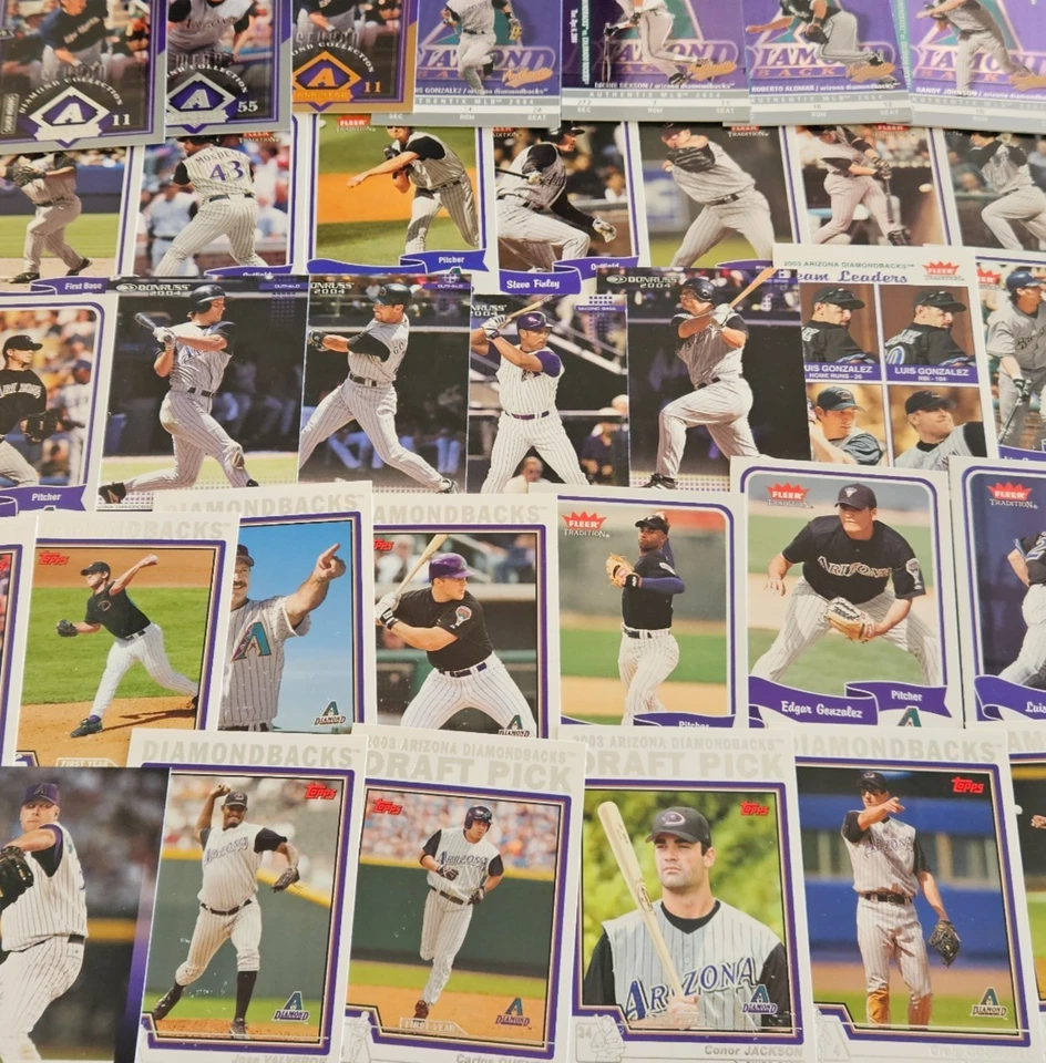 ARIZONA DIAMONDBACKS CARDS YOU PICK LOT ALL YEARS AND BRANDS STARS ROOKIES MINT - Image 1 of 1