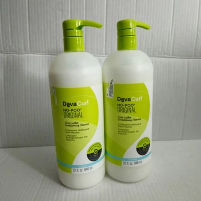 DevaCurl No-Poo Original Zero Lather Conditioner - CLEANSE 32 oz Each Duo Pack - Image 1 of 4