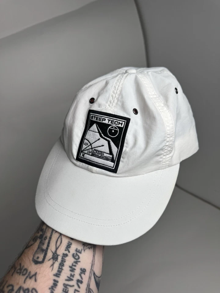 Sombrero Supreme Steep Tech Blanco The North Face Raro Usado Estado Raro Patinetas Foto 1 de 4