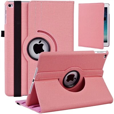 iPad Rotating Case Fabric 360 For iPad Mini 4 5 6 7 Pro 9.7 12.9 Air 11 13 M2 M3 - Image 1 of 4
