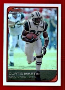 2006 Bowman Chrome Refractors #180 Curtis Martin. - Picture 1 of 2