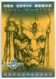 BABYLON 5 1999 SKYBOX PROFILES ON3 THE OPTIC NERVE INSERT CARD Soul Hunter - Picture 1 of 2