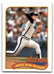 BUY 2 GET 2 GRATIS 1989 Topps 530 Nolan Ryan Houston Astros - Foto 1 di 2