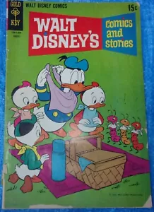 Chiave d'oro Walt Disney's Comics And Stories volume 29 #11 agosto 1969 Paperino - Foto 1 di 10