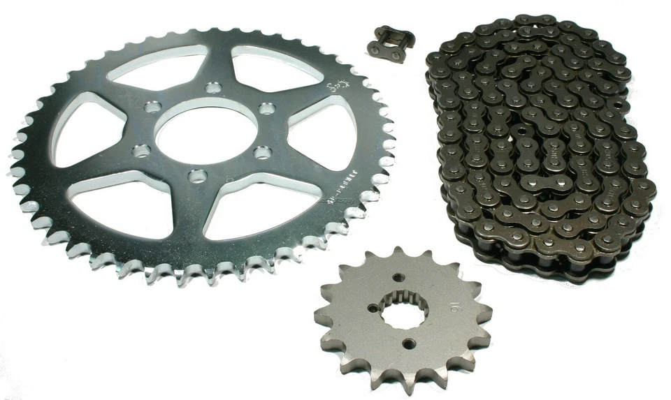 Juego de cadena y piñón sin junta tórica para Suzuki GS450E, 1980-1982 - GS 450E Foto 1 de 1