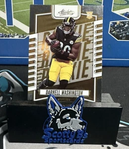2023 Panini Absolute Rookie Yellow #187 - Darnell Washington (RC) - Steelers - Picture 1 of 3