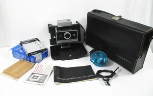 ** Vintage Polaroid Automatic 250 Land Camera With Case & Accessories UNTESTED - Picture 1 of 8