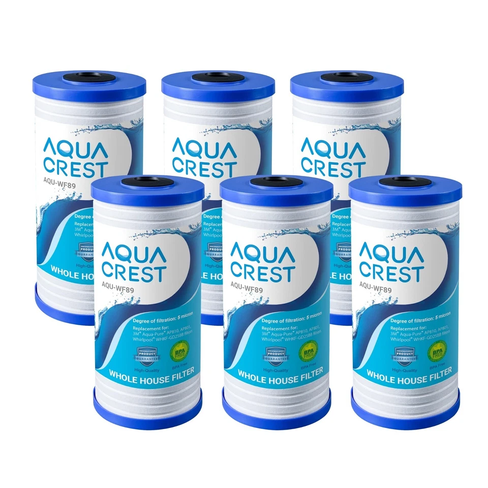 AQUA CREST AP810 Whole House Water Filter Replacement for 3M® Aqua-Pure AP810(6) - Image 1 of 4