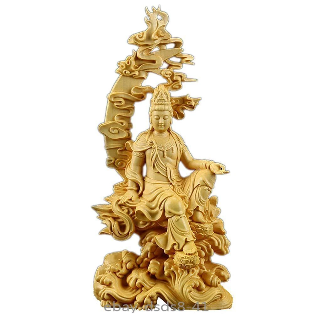 中国古董黄铜Kwan-殷雕像、雕像| eBay