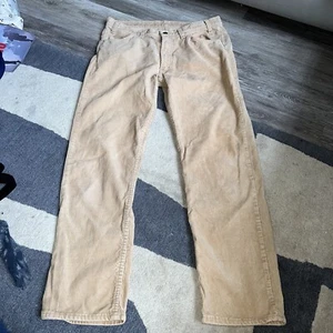 Pantalones de mezclilla orSlow hechos en Japón miel trigo pana 5 bolsillos talla M - Imagen 1 de 8
