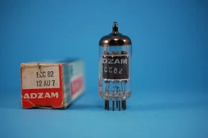 Adzam Philips ECC82 12AU7 NOS NIB Tested Double Triode Tube Valve Rohre - Picture 1 of 9