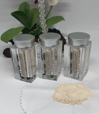 3x Marykate & Ashley Sequin Dust Sparkling Powder for Face and Body-Creamy White - Image 1 of 4
