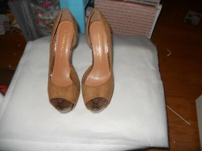 Chinese Laundry BROWN SUEDE 9 1/2 HEELS USED  - Image 1 of 4
