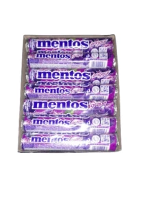 14 Rollen Schachtel Mentos Traube lila frisch Leckerei/Süß/Snack Süßigkeiten aus Kanada - Bild 1 von 1
