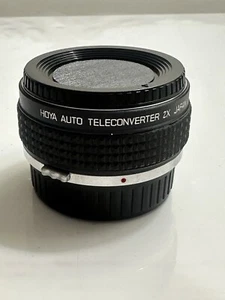 HOYA auto tele Converter 2X black color in case. - Picture 1 of 7