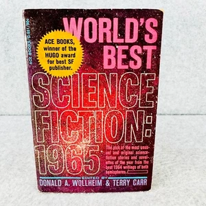 WORLDS BEST SCIENCE FICTION Editor Donald A Wollheim Vtg Anthology Paperback - Picture 1 of 11